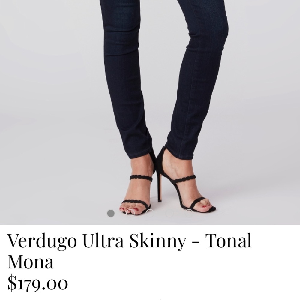 Paige vertigo ultra skinny jeans size 27